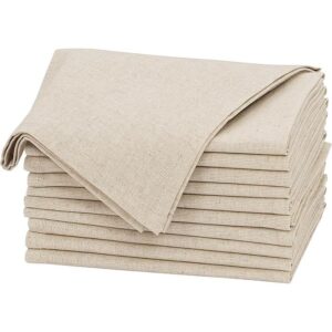 12-piece linen napkin set